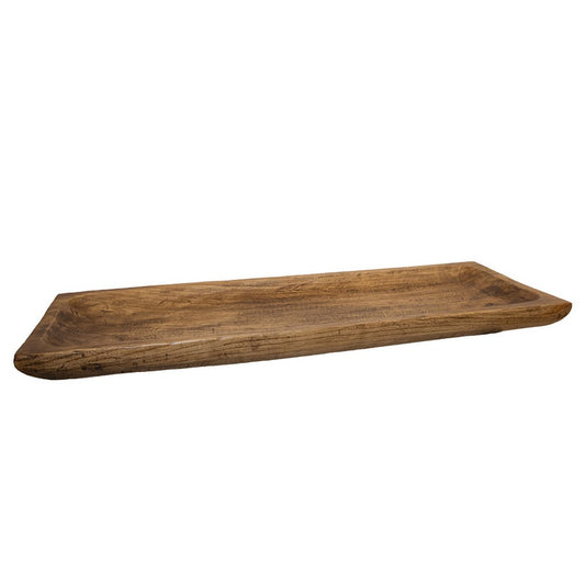 Decorative wooden tray 80x28x4.5cm
