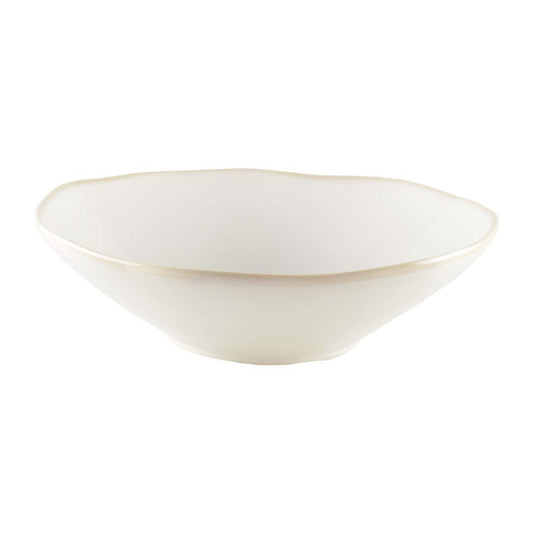 Rosa white bowl 21x21x6.3cm