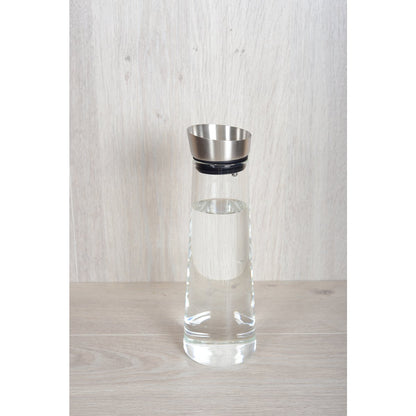 Glass carafe with metal cork 1.2L