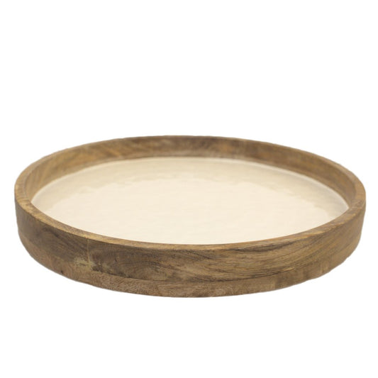 Wooden tray 40x40x4cm