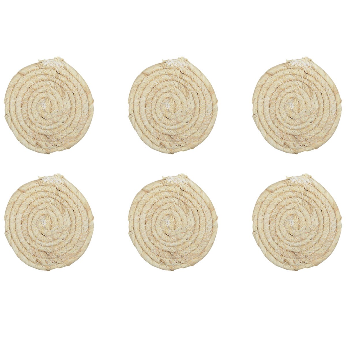 elegant round rope coasters ideal for daily table use