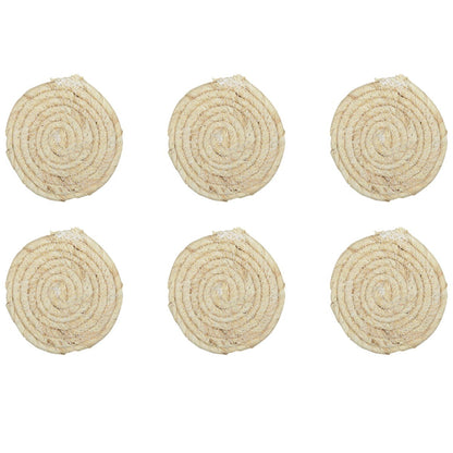 elegant round rope coasters ideal for daily table use