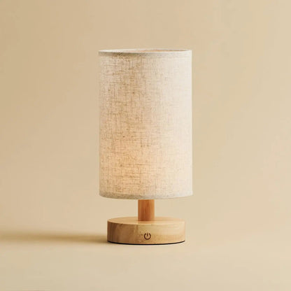 Ben Light Brown – Handmade cordless lamp with eco-friendly wooden materials