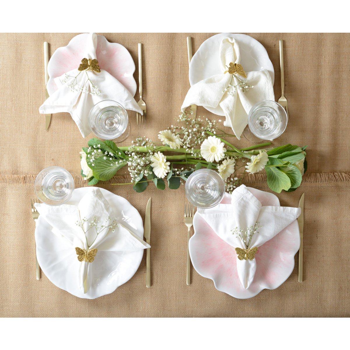 Blanche plate 27x27x2cm - CozyVibe.eu