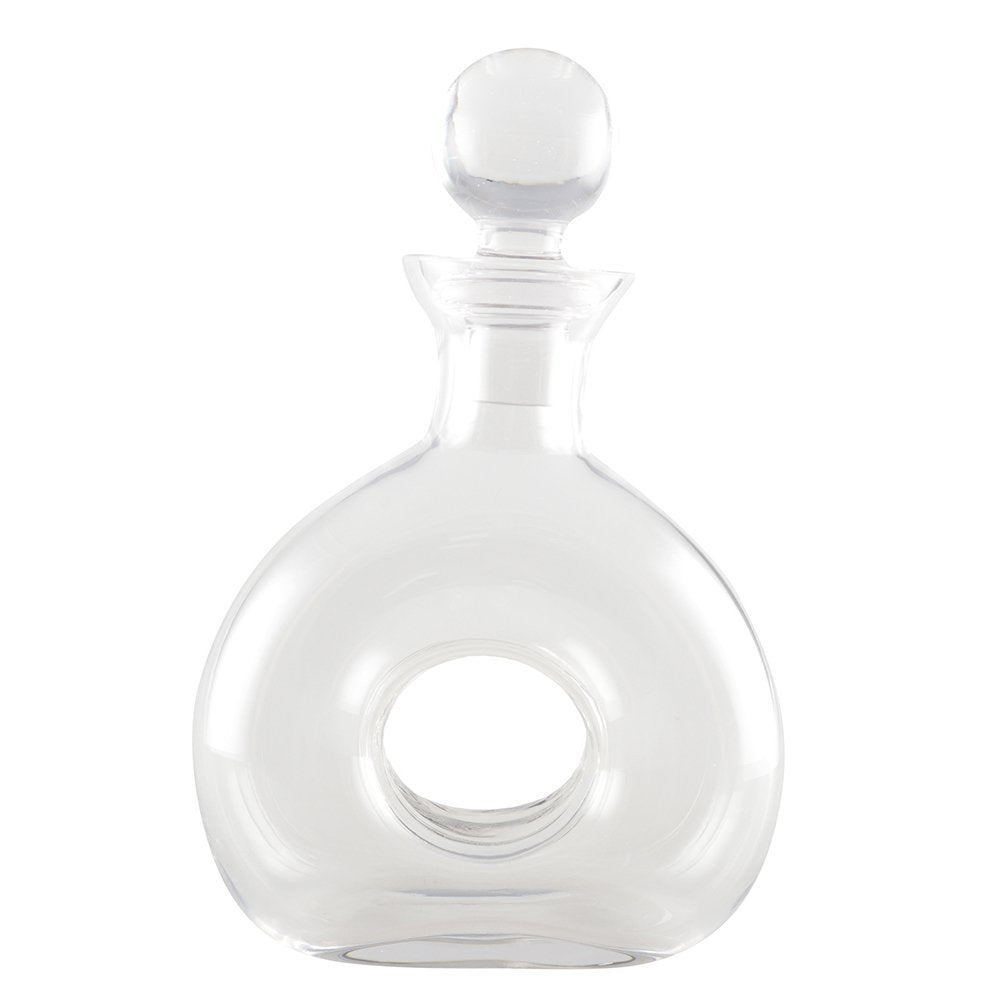 Glass whiskey carafe  19x27.5cm
