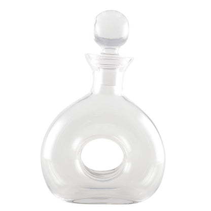 Glass whiskey carafe  19x27.5cm