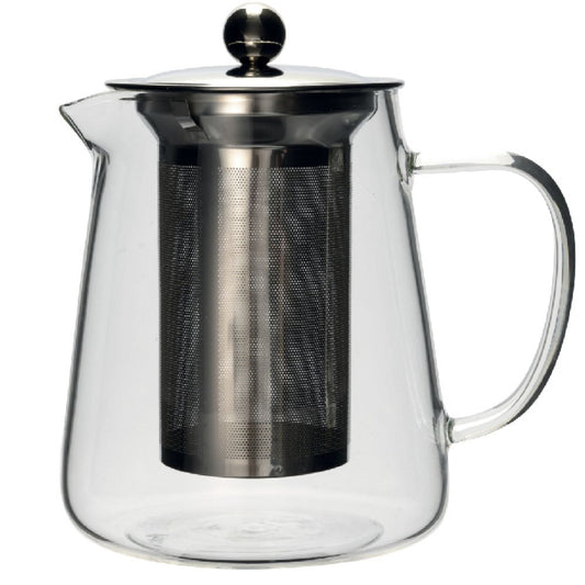 Stainless steel filter teapot 750ml