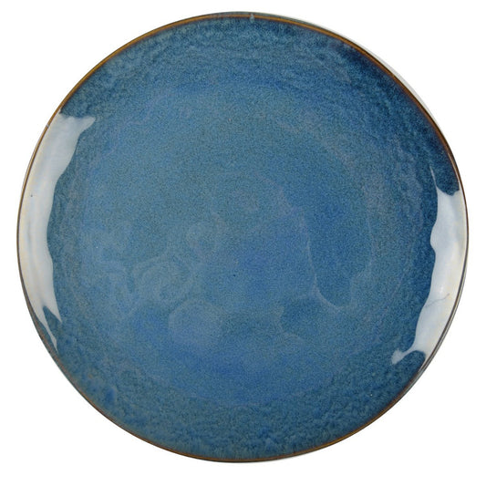 Blue flat plate