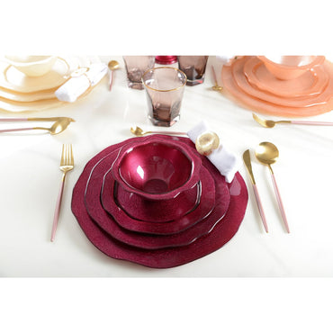 fuchsia plate