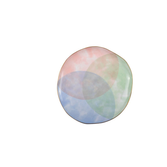 Tricolor-Paradise dessert plate