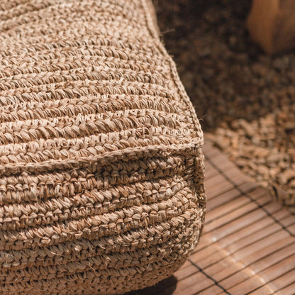 Pouf | Beanbag PADAR made of Raffia