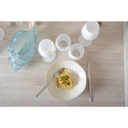 Rosa white bowl 21x21x6.3cm