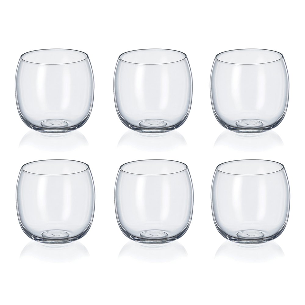 Set of 6 water glasses