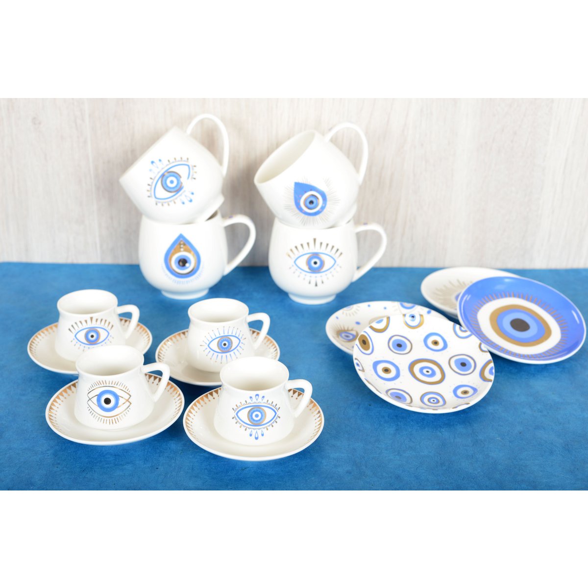 lot of 4 mugs - espresso cups