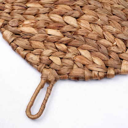 DITU Placemats leaf design water hyacinth basket for natural table styling