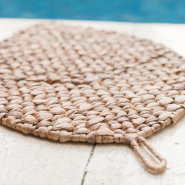 DITU Placemats natural water hyacinth basket for eco friendly table decor