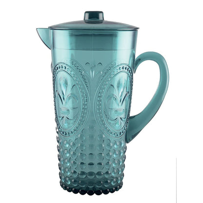 Acrylic turquoise carafe