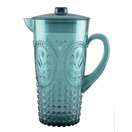Acrylic turquoise carafe
