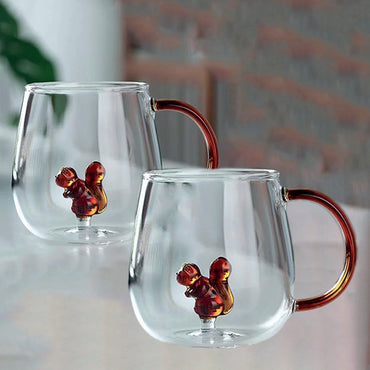 Squirrel tea cups - Lot of 2
