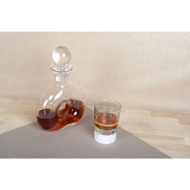 Glass whiskey carafe  19x27.5cm