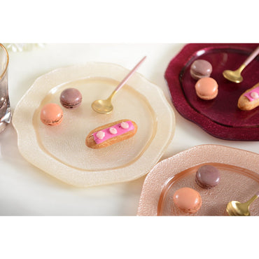 Vanilla dessert plate