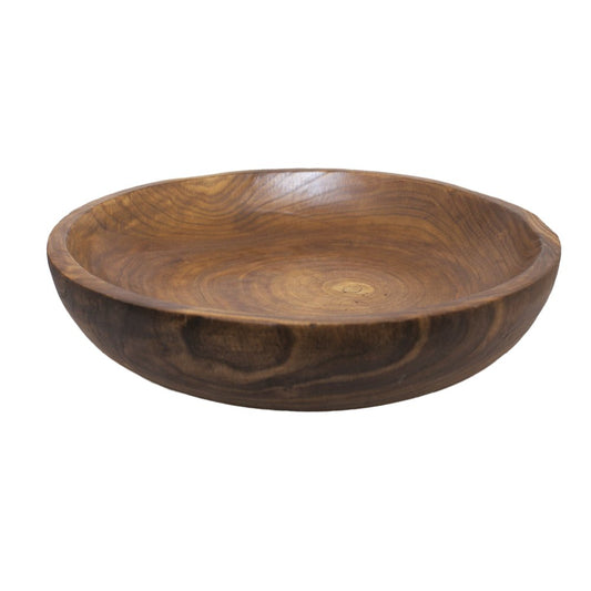 Wooden decorative bowl 45x45x9cm