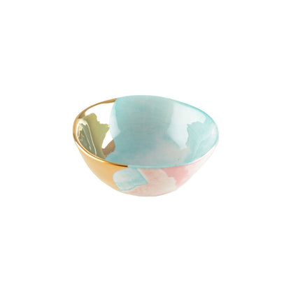 Multicolored soup bowl