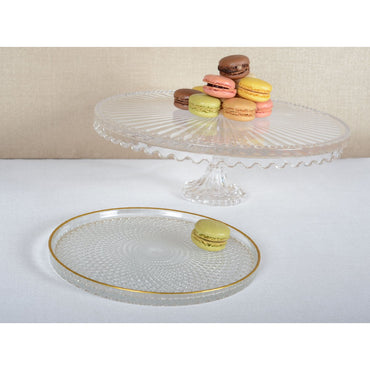 Cake stand 32x32x17cm
