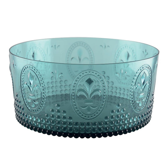 Bowl 26cm Acrylic turquoise