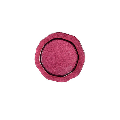 Fushia dessert plate - CozyVibe.eu