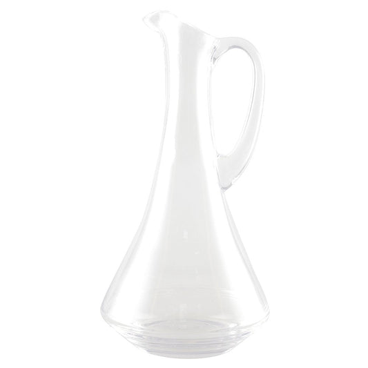 Glass carafe with handle 17x31cm - CozyVibe.eu