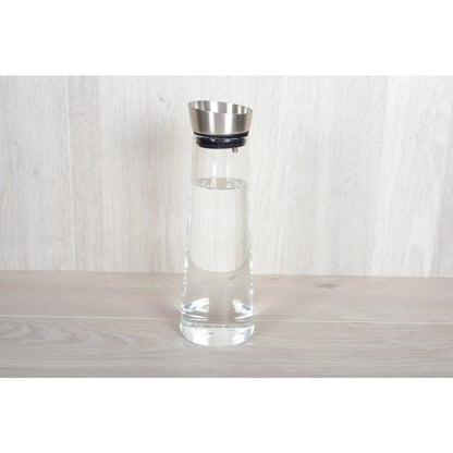 Glass carafe with metal cork 1.2L - CozyVibe.eu