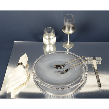 Glow silver wine glasses - Lot of 6 - CozyVibe.eu