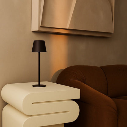 Jasper Mocha Brown – Wireless Lamp – Elegant cordless lamp for modern bedside decor
