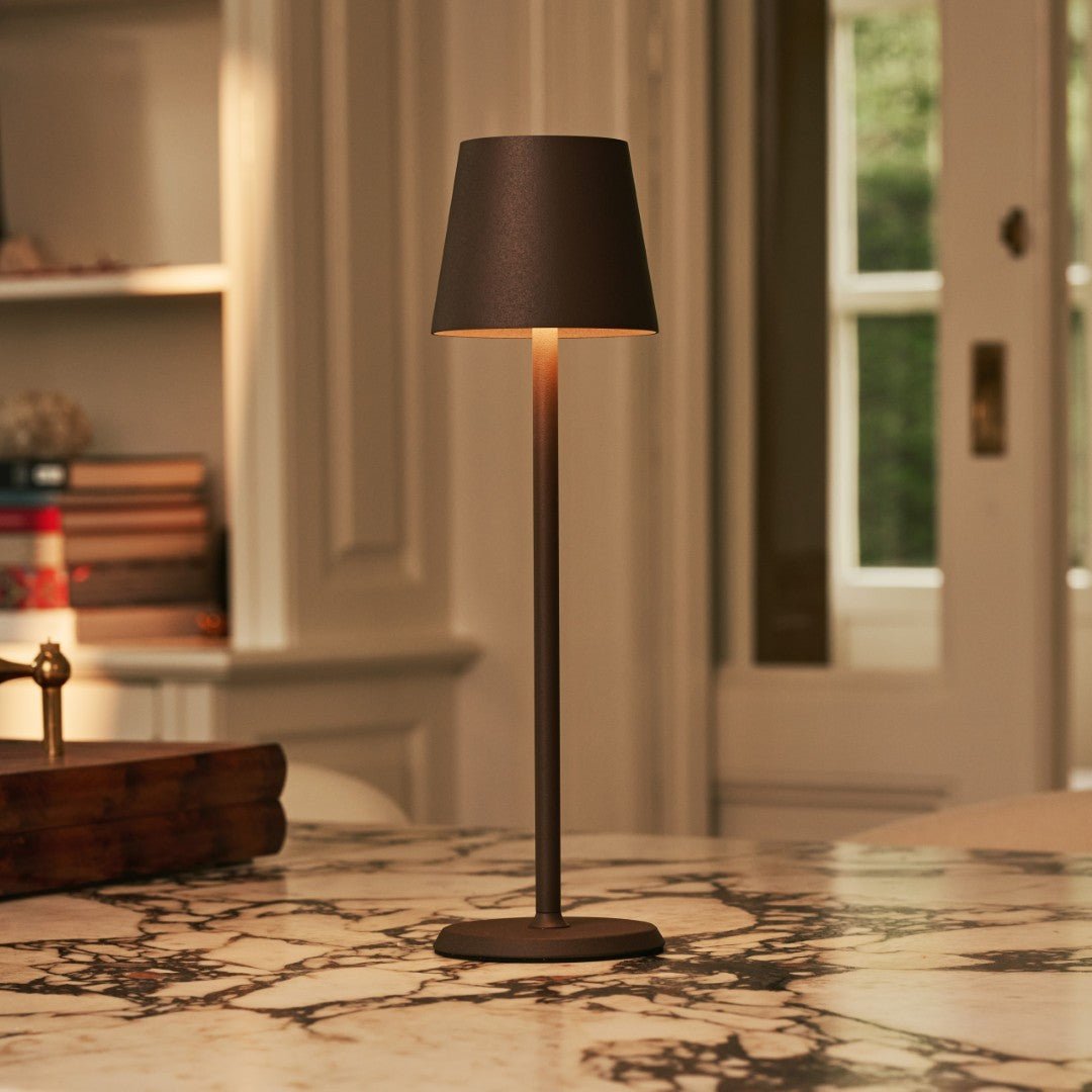 Jasper Mocha Brown – Wireless Lamp – Rechargeable lamp with long-lasting 5200 mAh battery