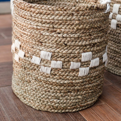 Laundry Basket LAWANG | Plant Basket | Storage Basket made from Seagrass (3 sizes) - CozyVibe.eu