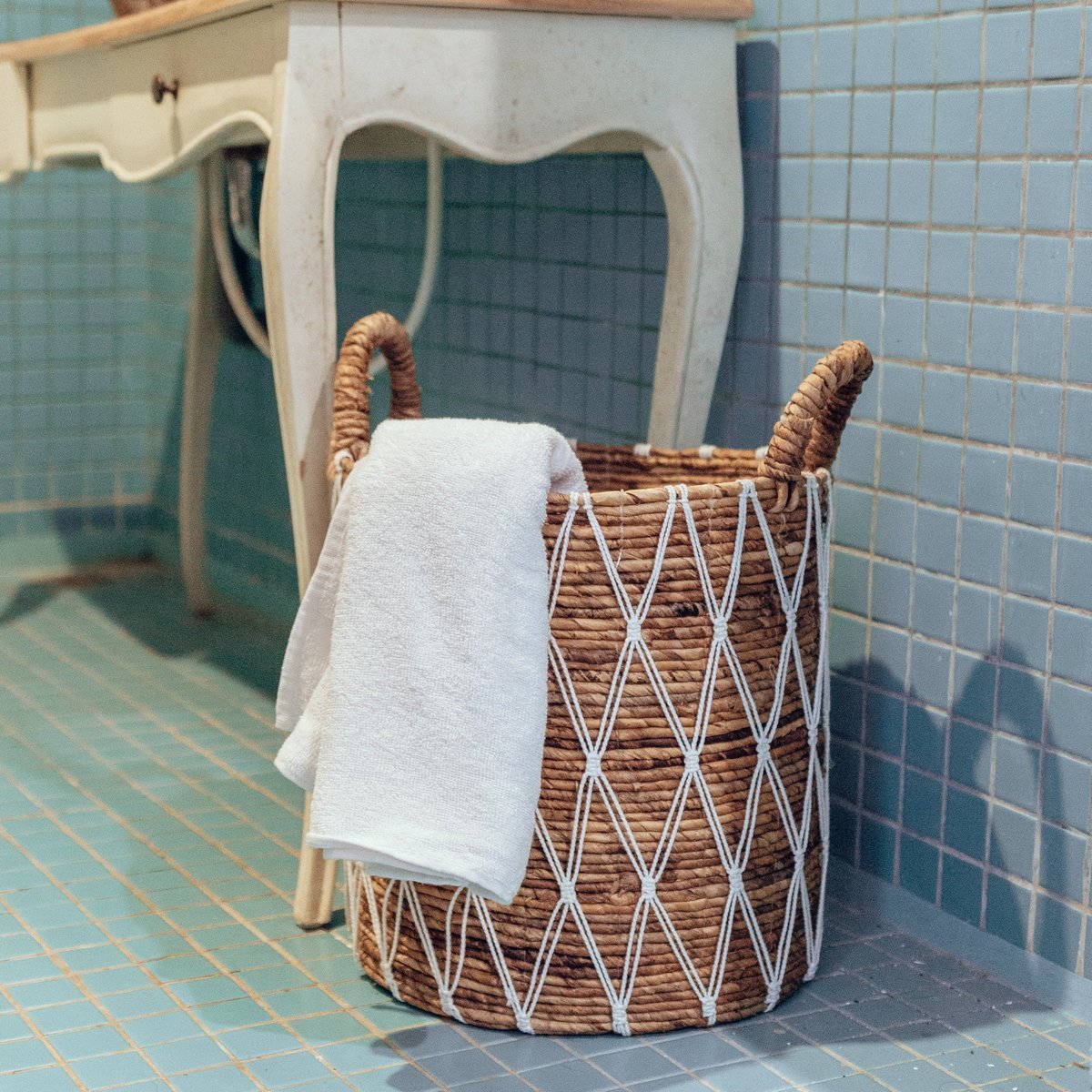 Laundry Basket | Plant Basket GARIAU made from Banana Fibre (3 sizes) - CozyVibe.eu