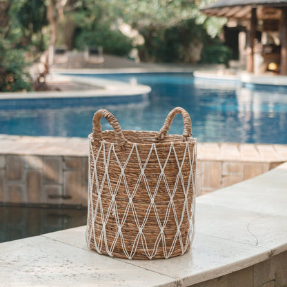 Laundry Basket | Plant Basket GARIAU made from Banana Fibre (3 sizes) - CozyVibe.eu