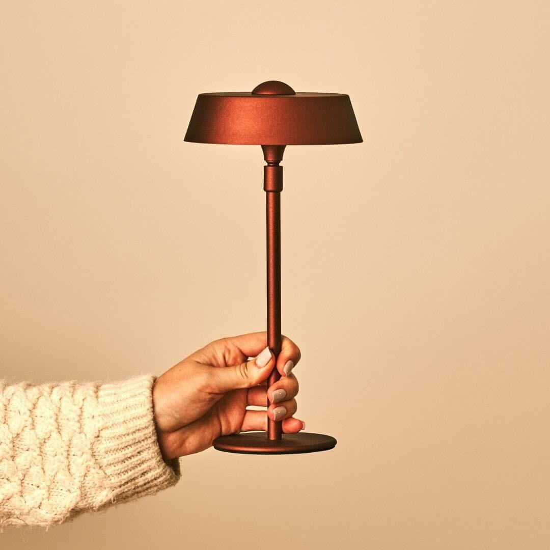 Luca Bronze – USB Rechargeable Lamp | Portable & Dimmable - CozyVibe.eu