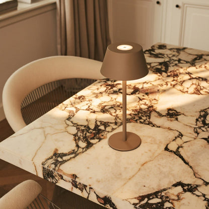 Milou Table Lamp – Cordless Rechargeable Light with 3 Modes - CozyVibe.eu