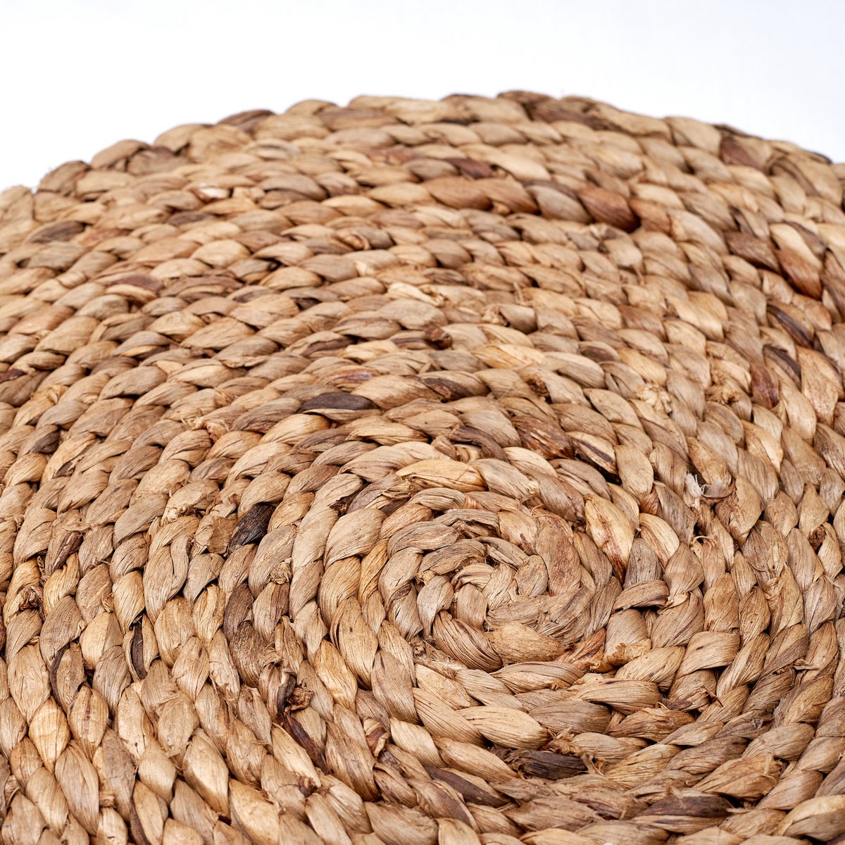 Placemat (Set of 2, 4 or 6) PANDAWA 38 cm | Boho Table Mat made of Waterhyacinth - CozyVibe.eu