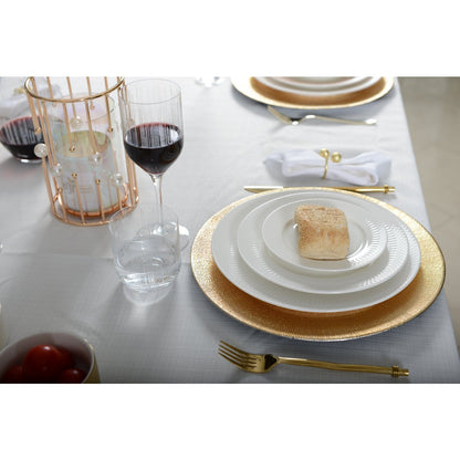 Princess white dessert plate - CozyVibe.eu