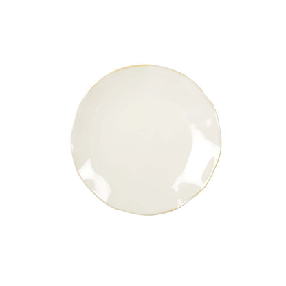 Rosa white dessert plate 20x20x2cm - CozyVibe.eu