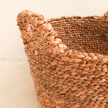 SAMU Basket eco water hyacinth basket perfect for organizing spaces