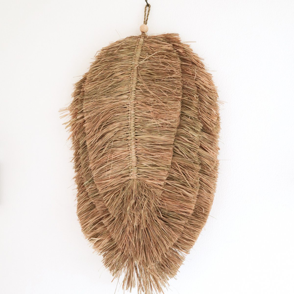 TIPIN Wall Decor raffia basket wall hanging for boho home style