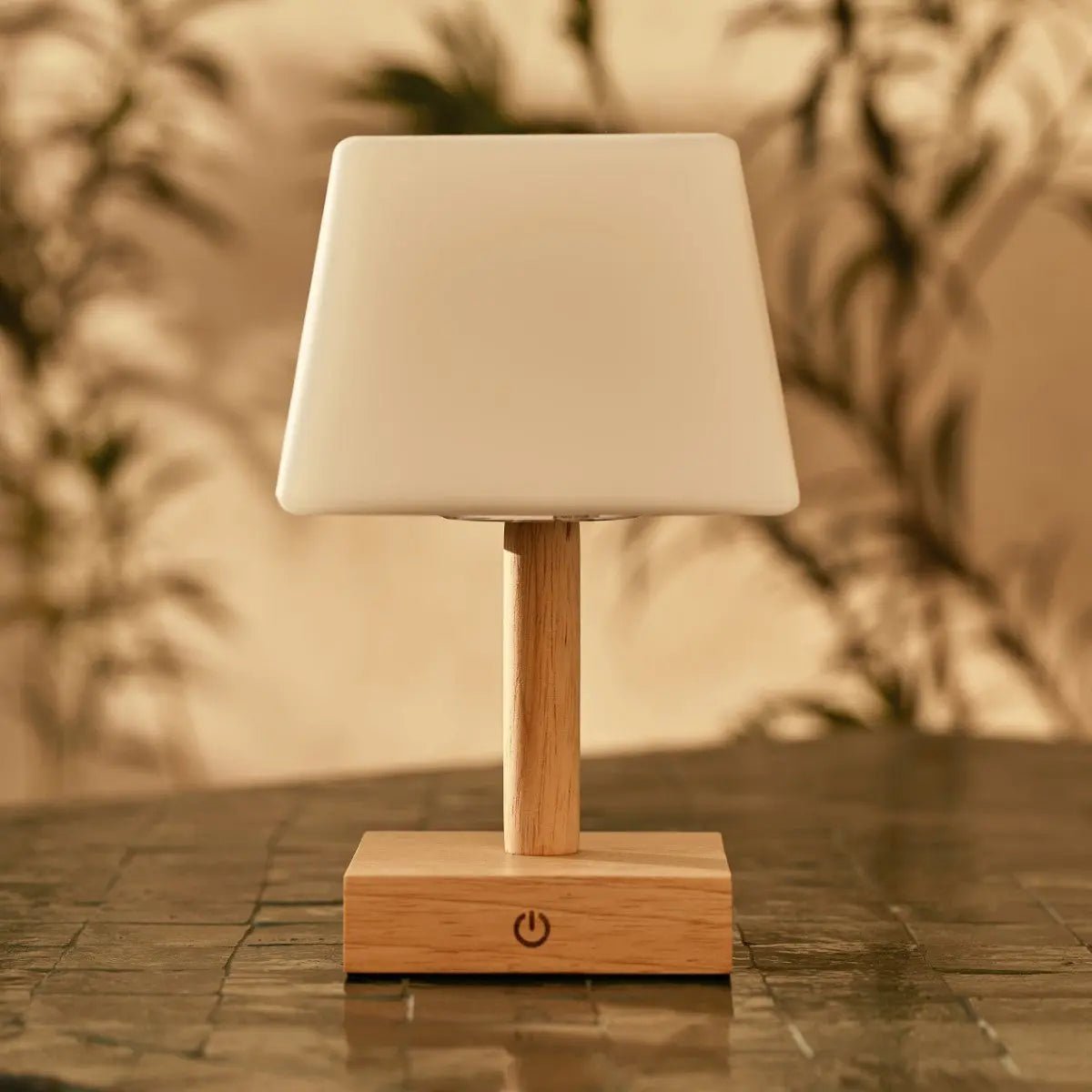 Tommy Light Brown – Compact wooden lamp as stylish home accessory