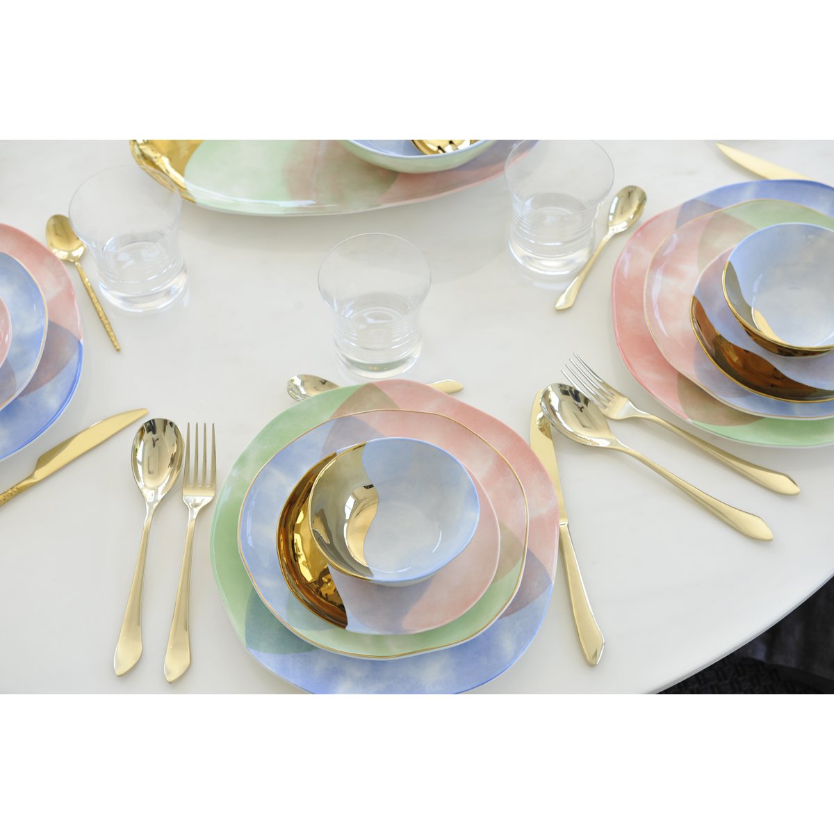 Tricolor bowl - CozyVibe.eu