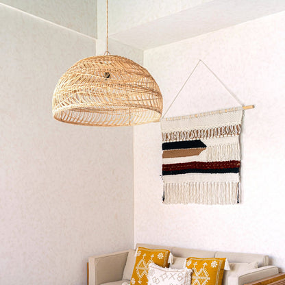 UDARA cotton wall hanging, handmade macrame decoration for bedroom or hallway