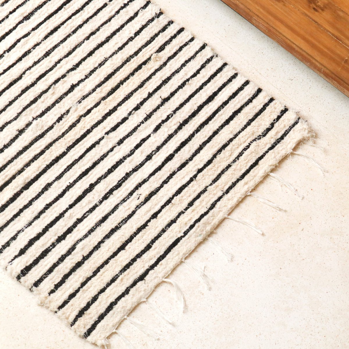 UNTUK Rug durable cotton basket mat for modern boho interiors