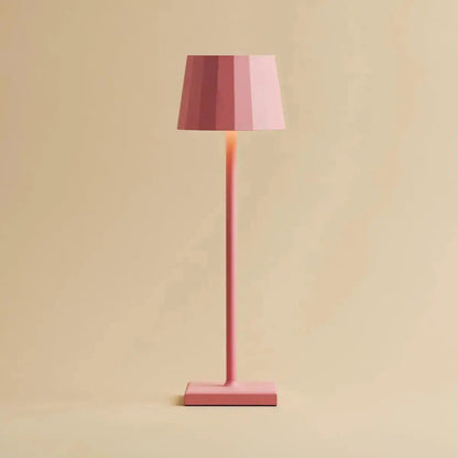 Wouter Flamingo Pink – Rechargeable Lamp – Stylish modern lamp for desk or workspace lighting
